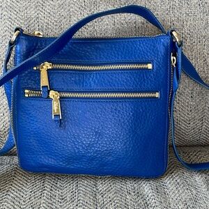 Cole Haan Blue Leather crossbody bag